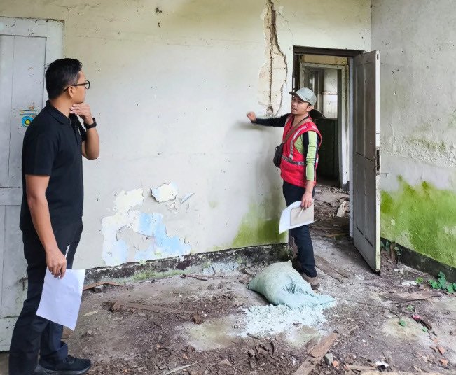 Tim Catra Grup Utama melakukan survey lokasi proyek
